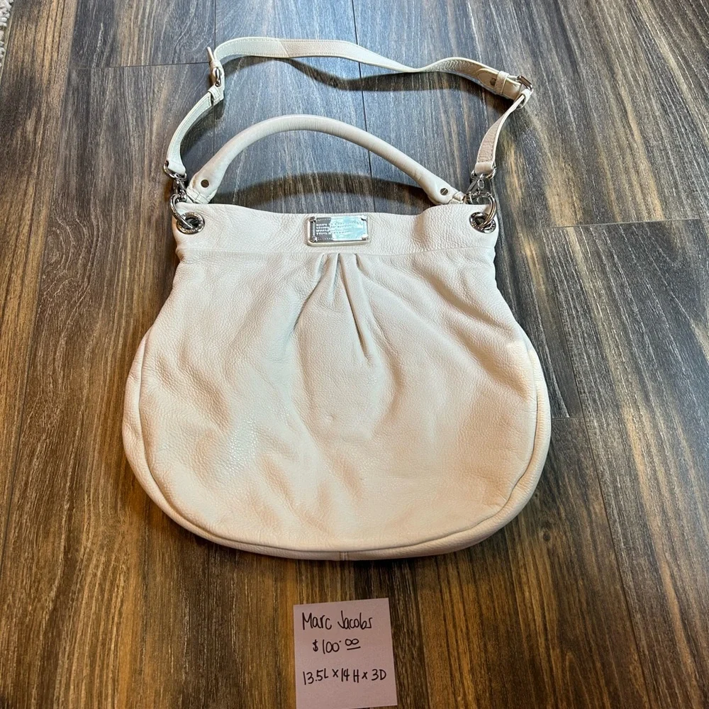 Marc Jacobs Soft Cream Shoulder Bag - Picture 1 of 2